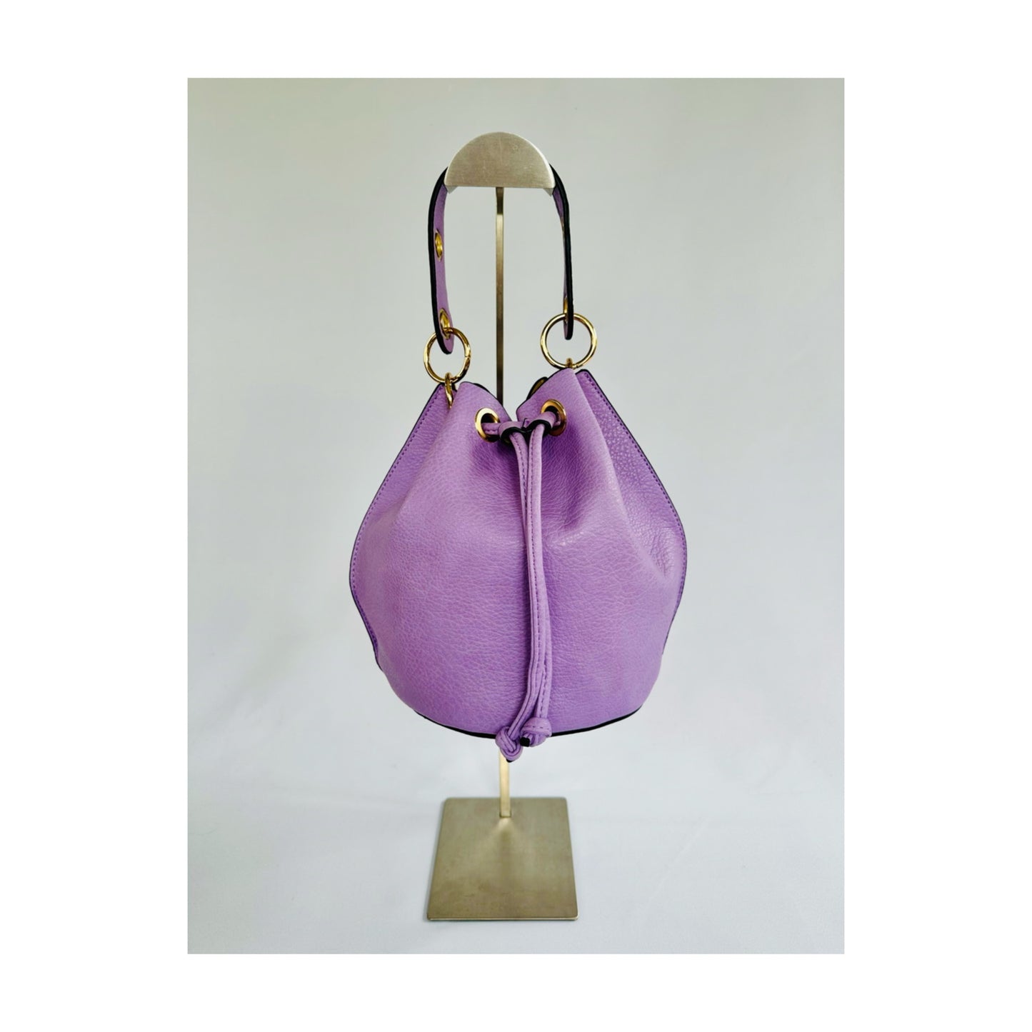 Bucket bag lila