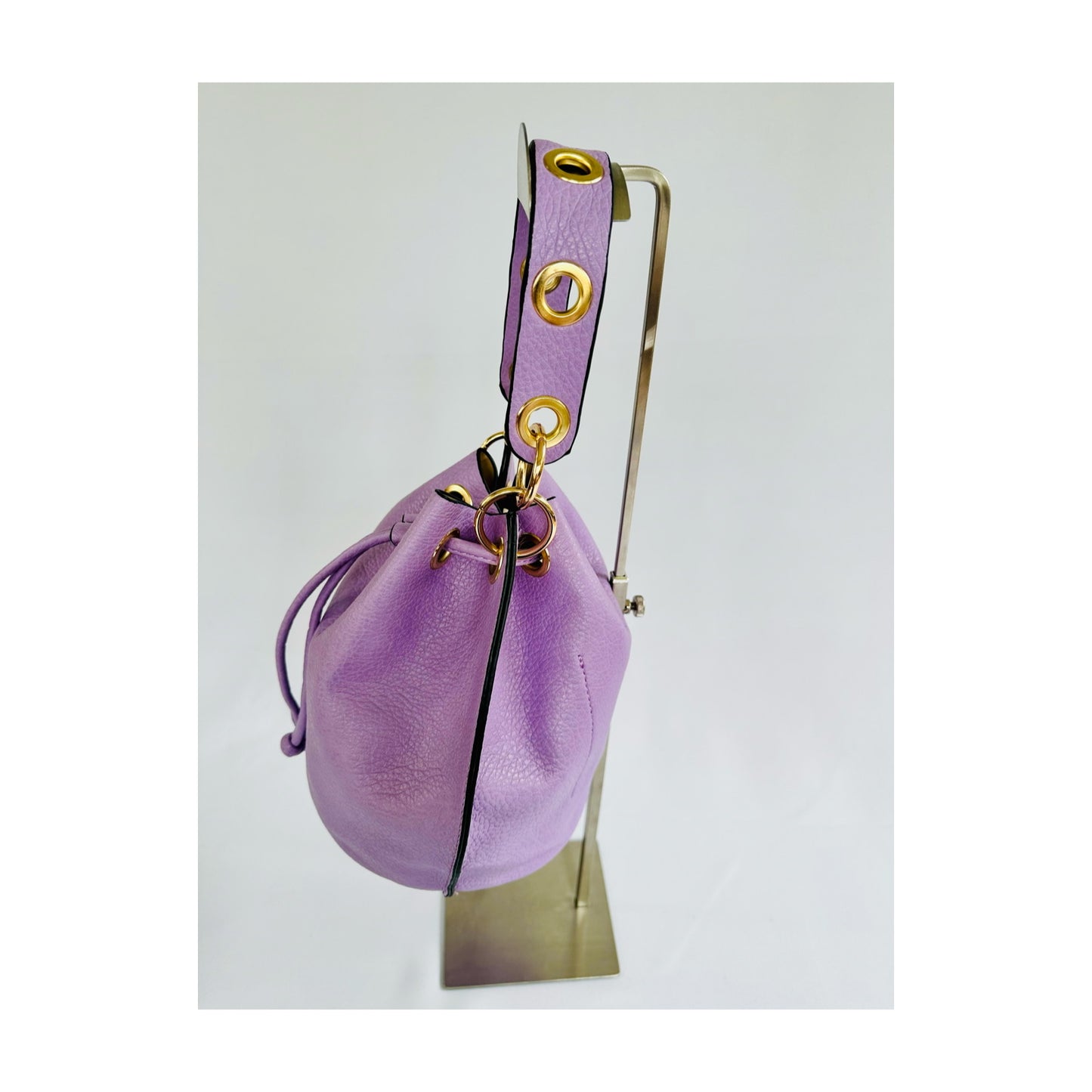 Bucket bag lila