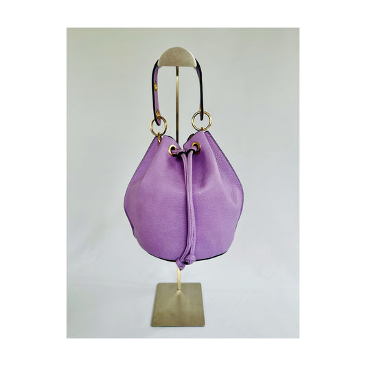 Bucket bag lila